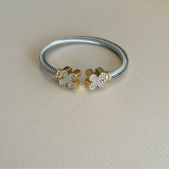 Clover bangle M932 - Picture 2 of 4